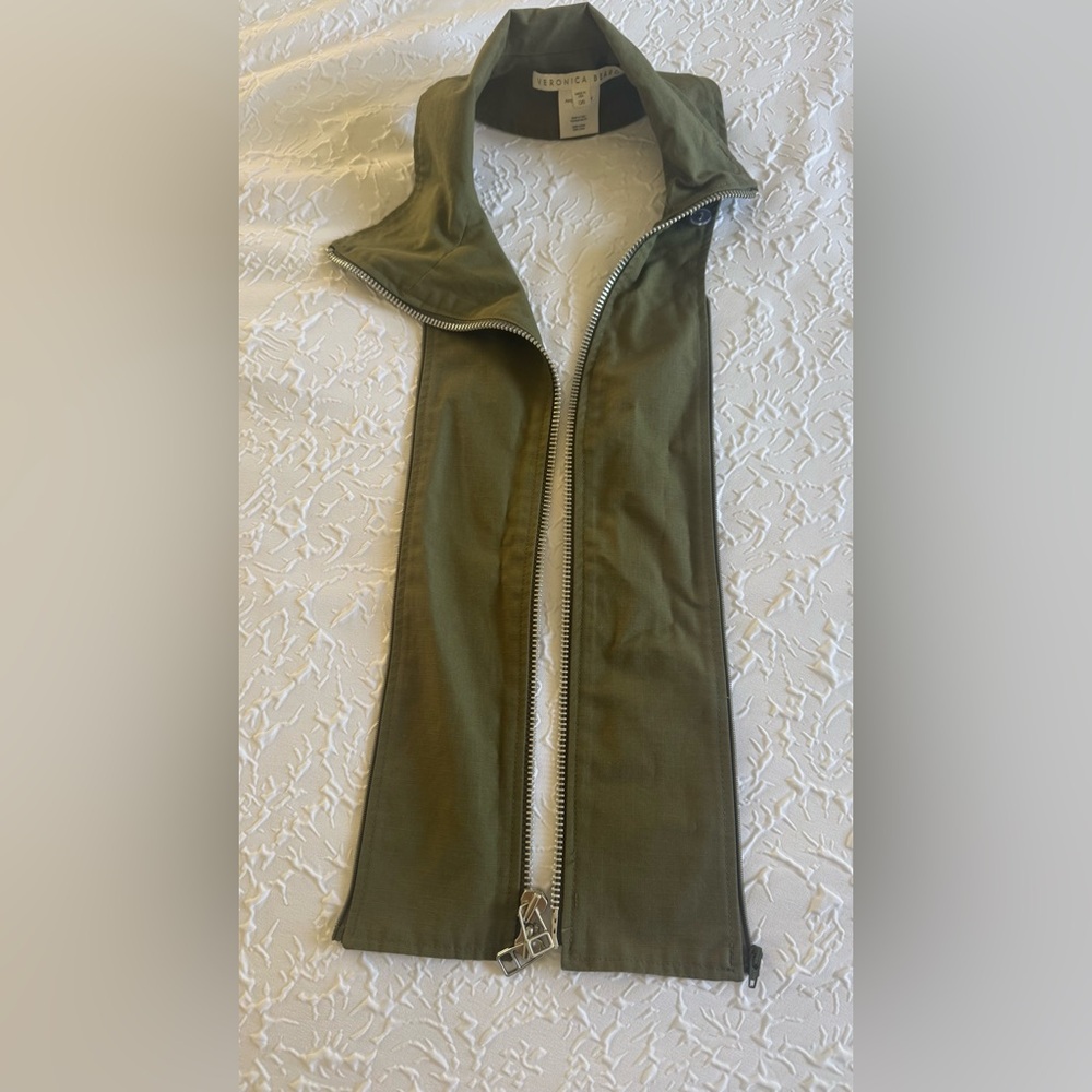 Veronica Beard Olive Slate Dickey